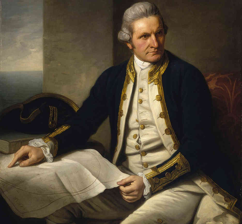 Captain James Cook led expeditions to the Pacific