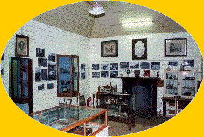 museum display at Loudon House Museum
