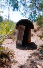 picture of outback dunny