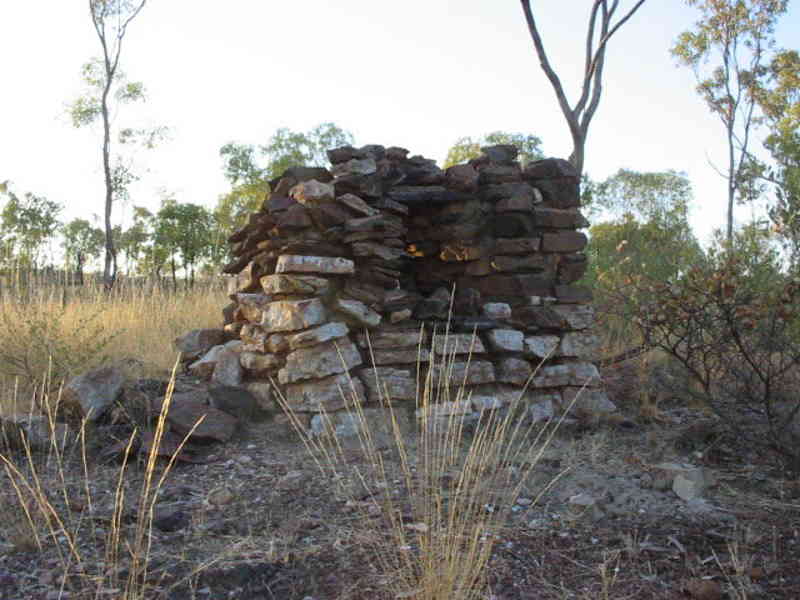 baker's oven at site of MacDonald Town